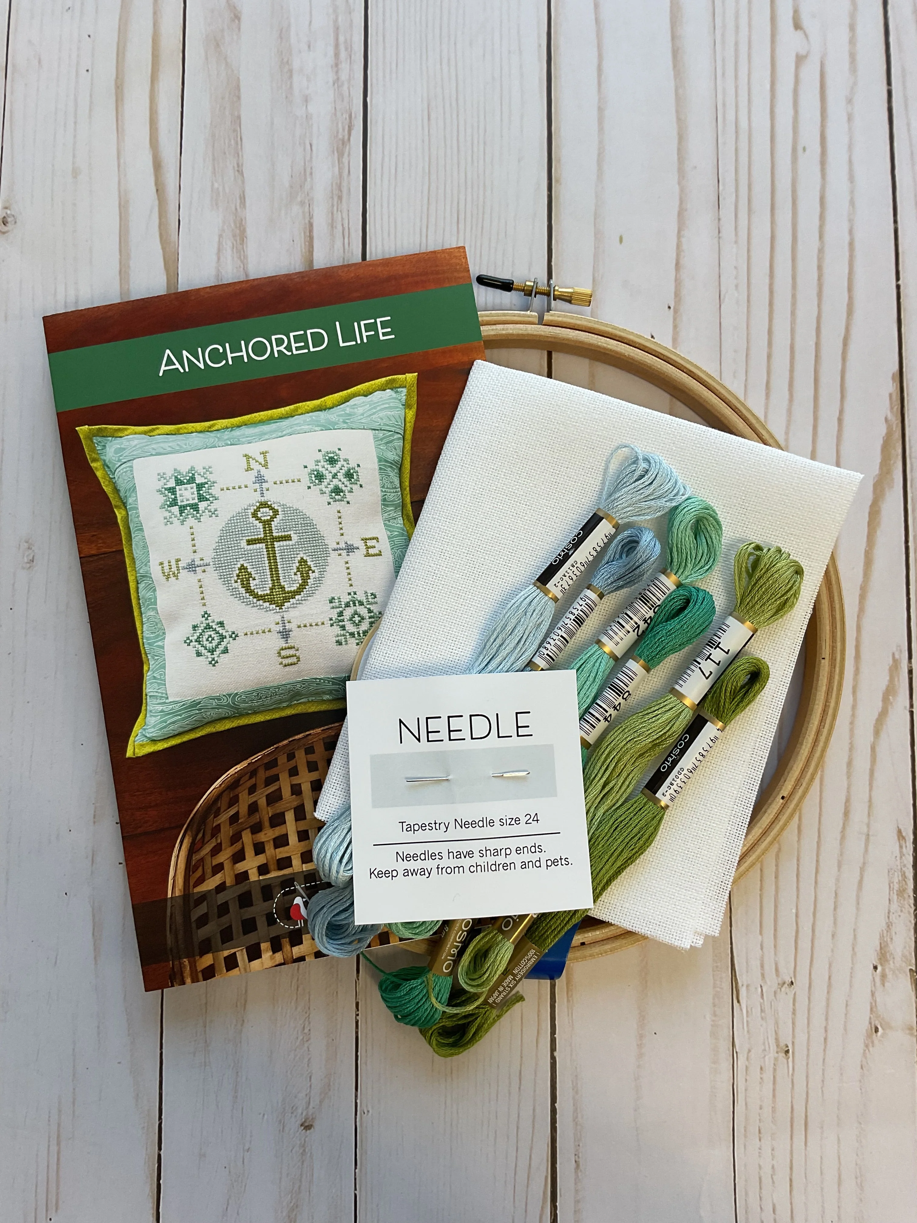 Anchored Life Cross Stitch Kit - Image 5