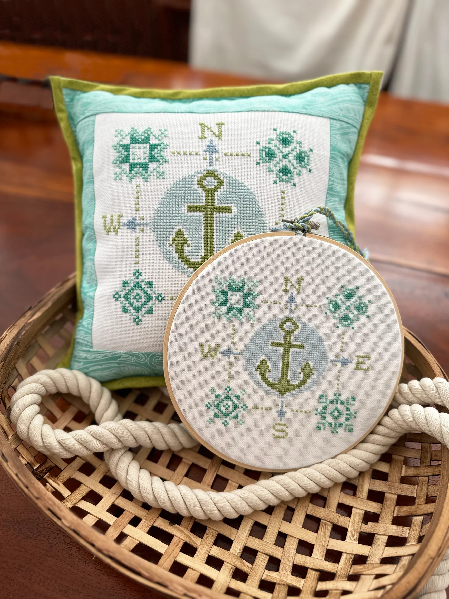 Anchored Life, printed pattern - Image 3