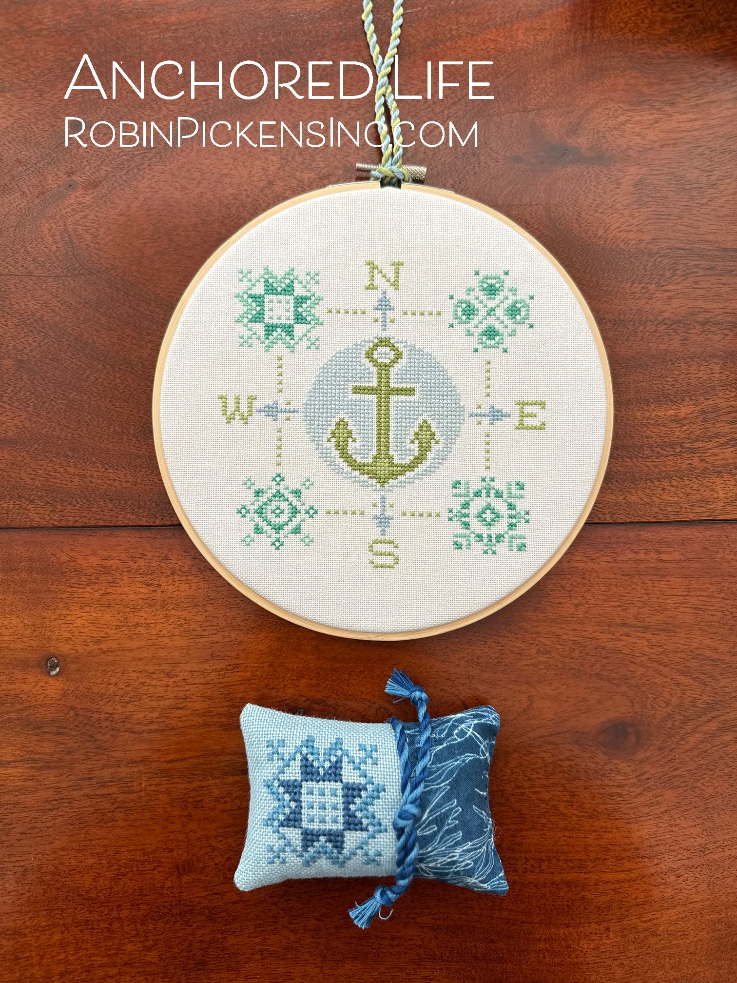 Anchored Life, printed pattern - Image 4