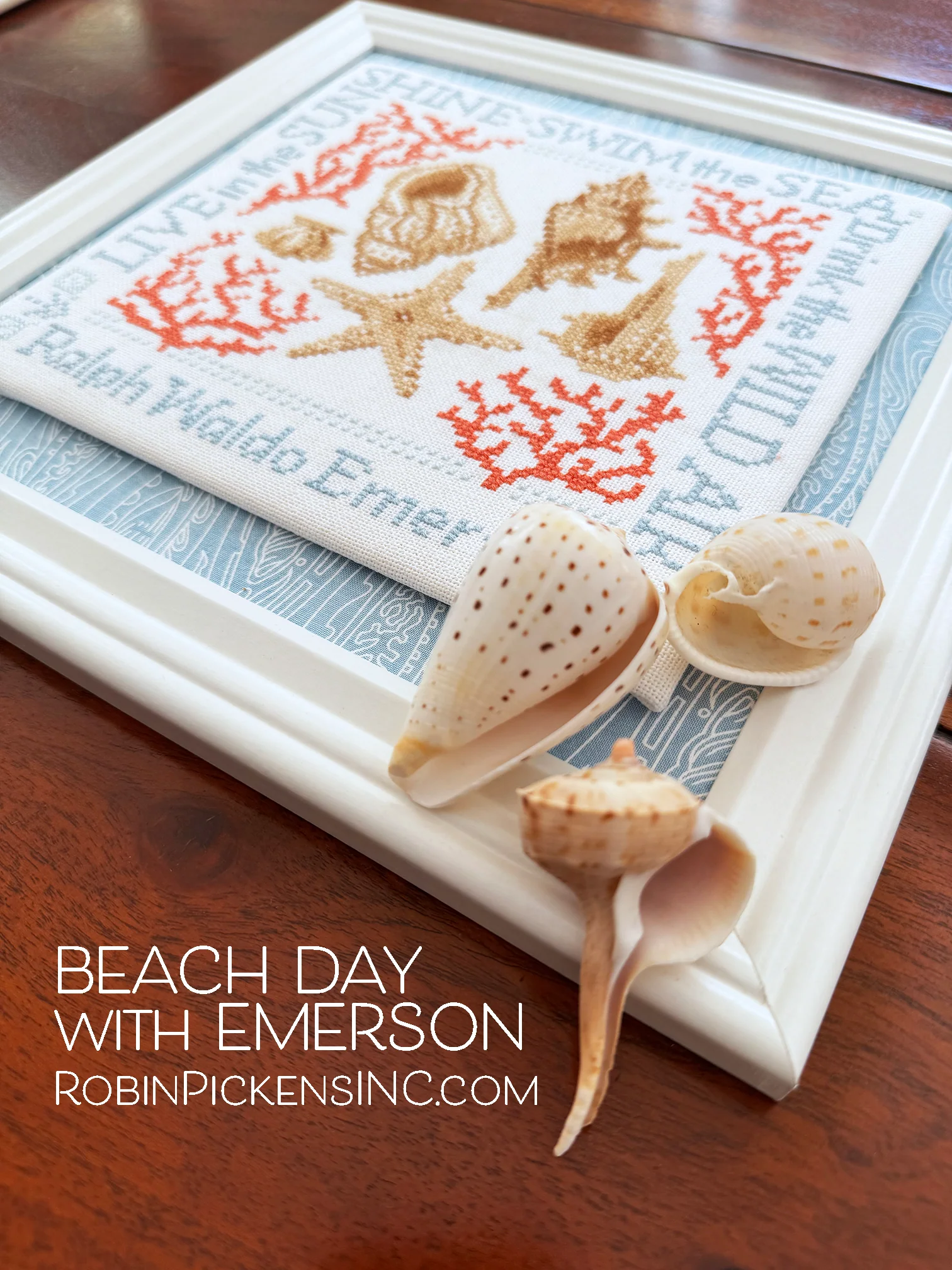 Beach Day with Emerson, printed pattern - Image 2