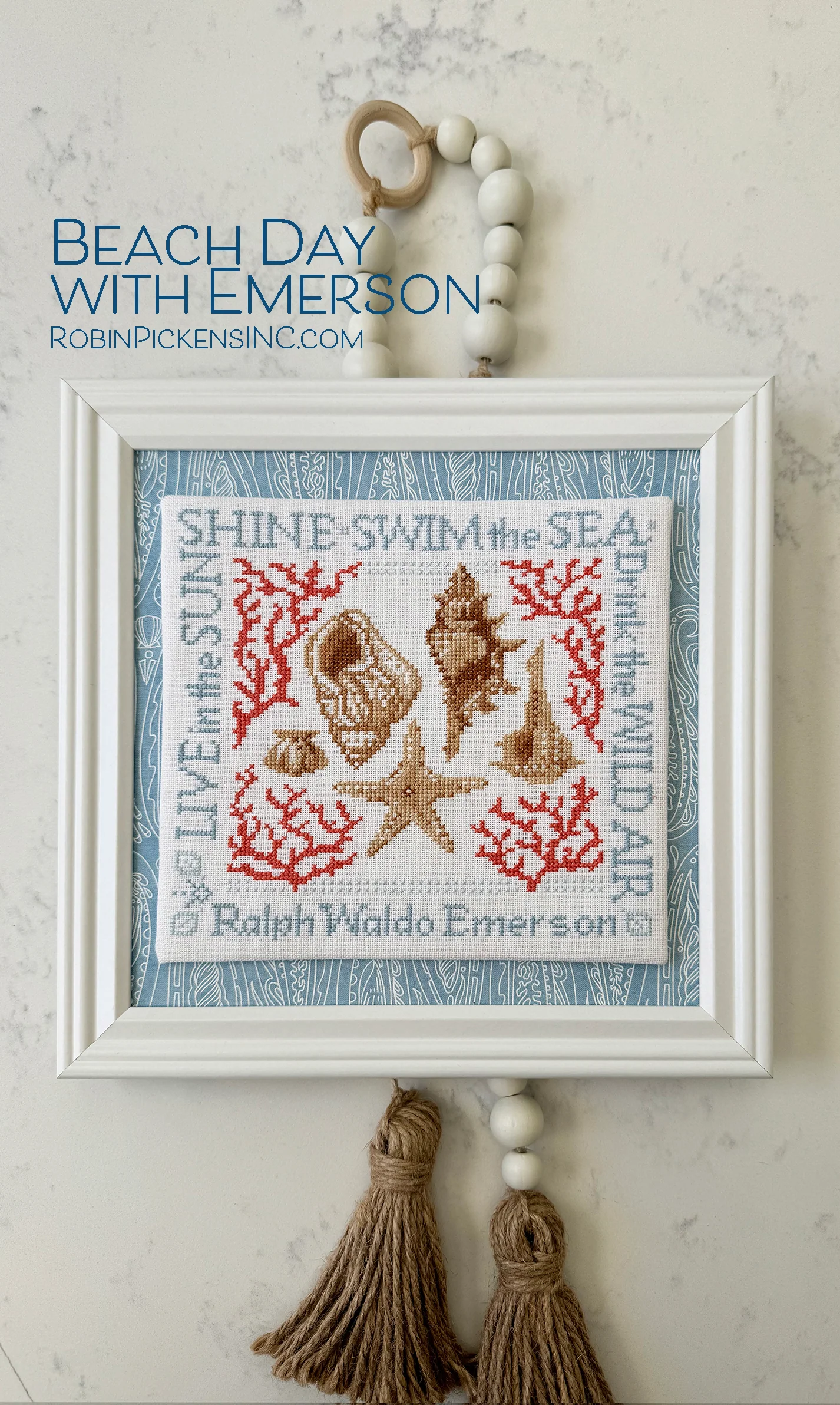 Beach Day with Emerson, printed pattern - Image 4