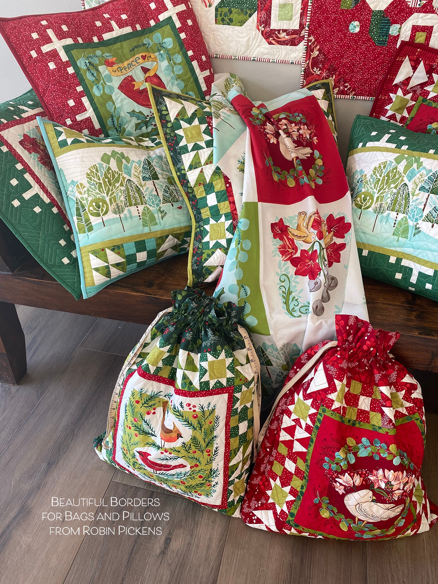 Beautiful Borders for Bags and Pillows, printed booklet - Image 4