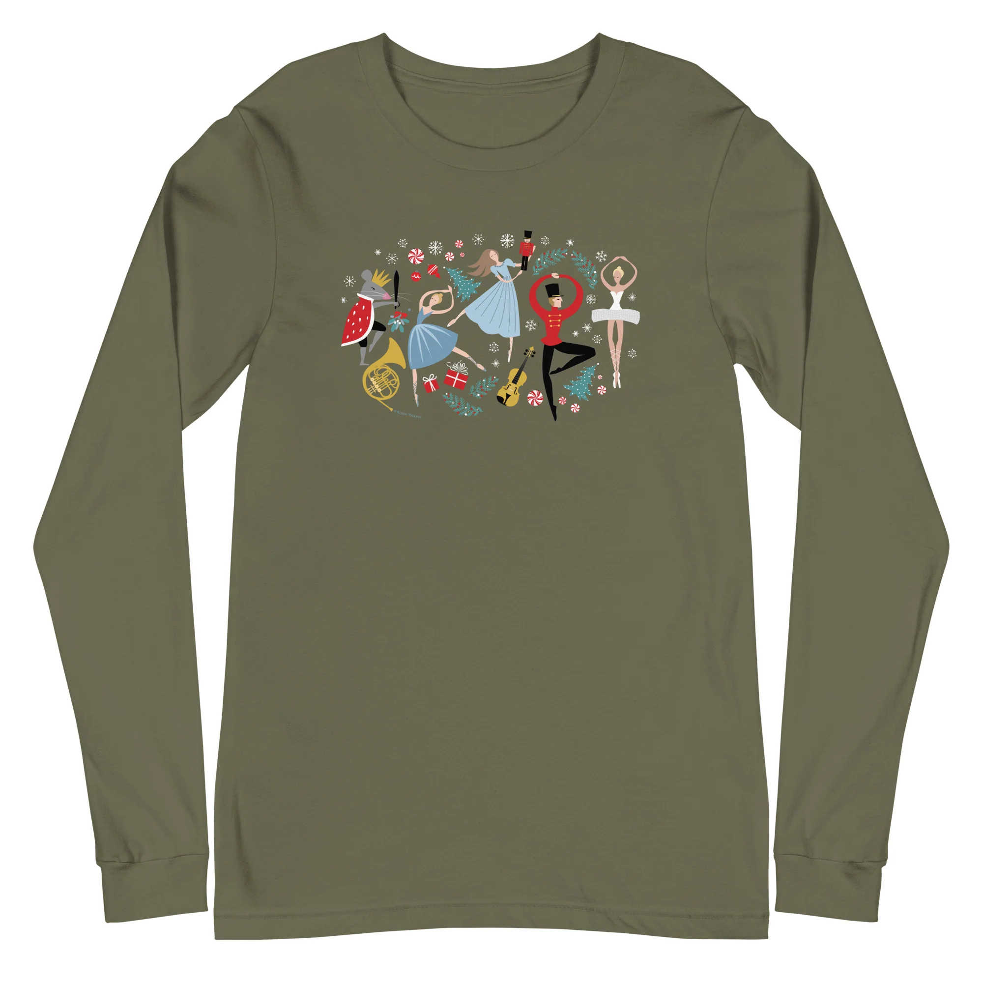 Clara's Nutcracker Ballet Unisex Long Sleeve Tee - Image 8