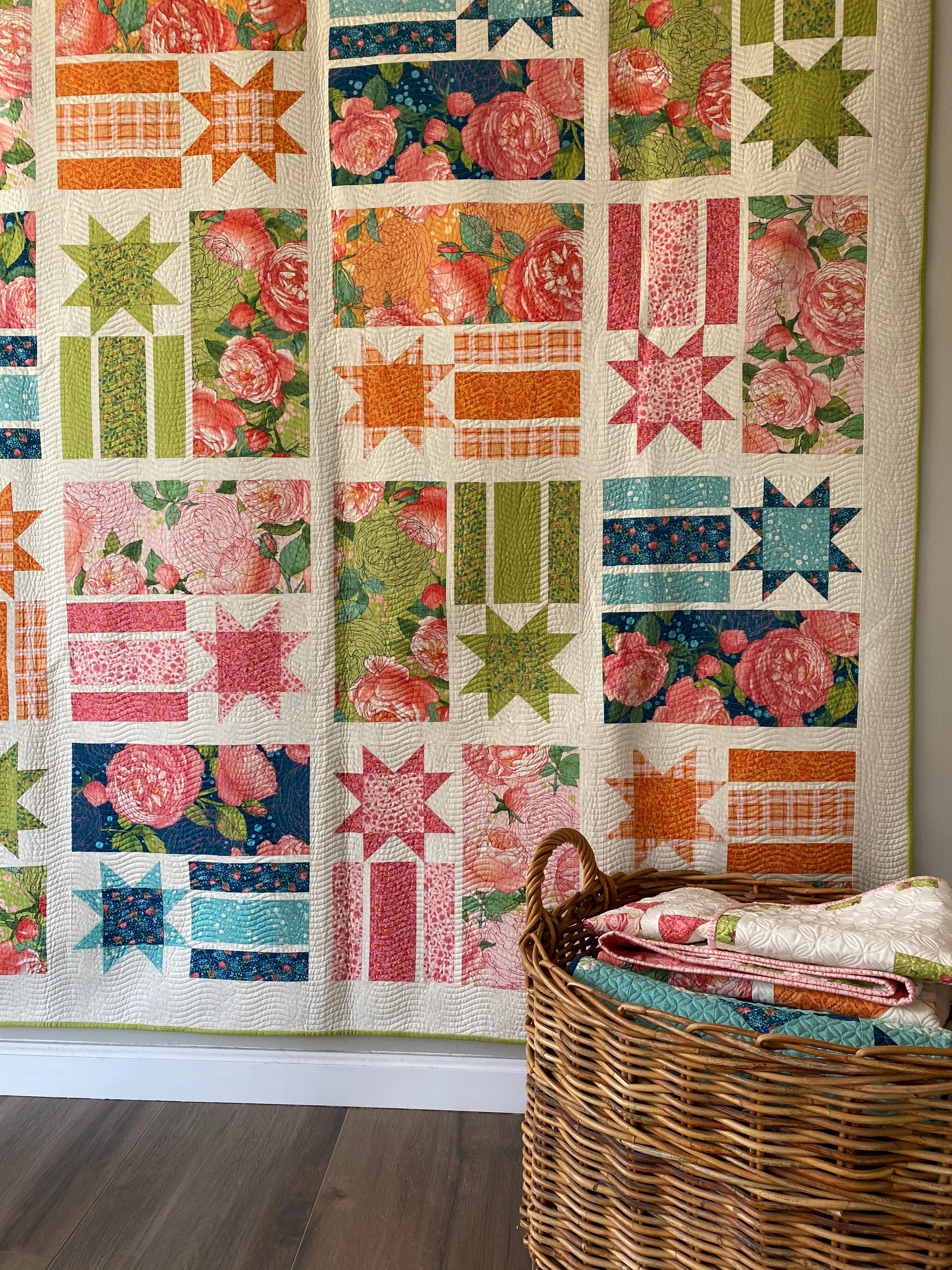 CONSTANCE Digital PDF Quilt Pattern by Robin Pickens / Lap, Twin, Queen sizes - Image 3