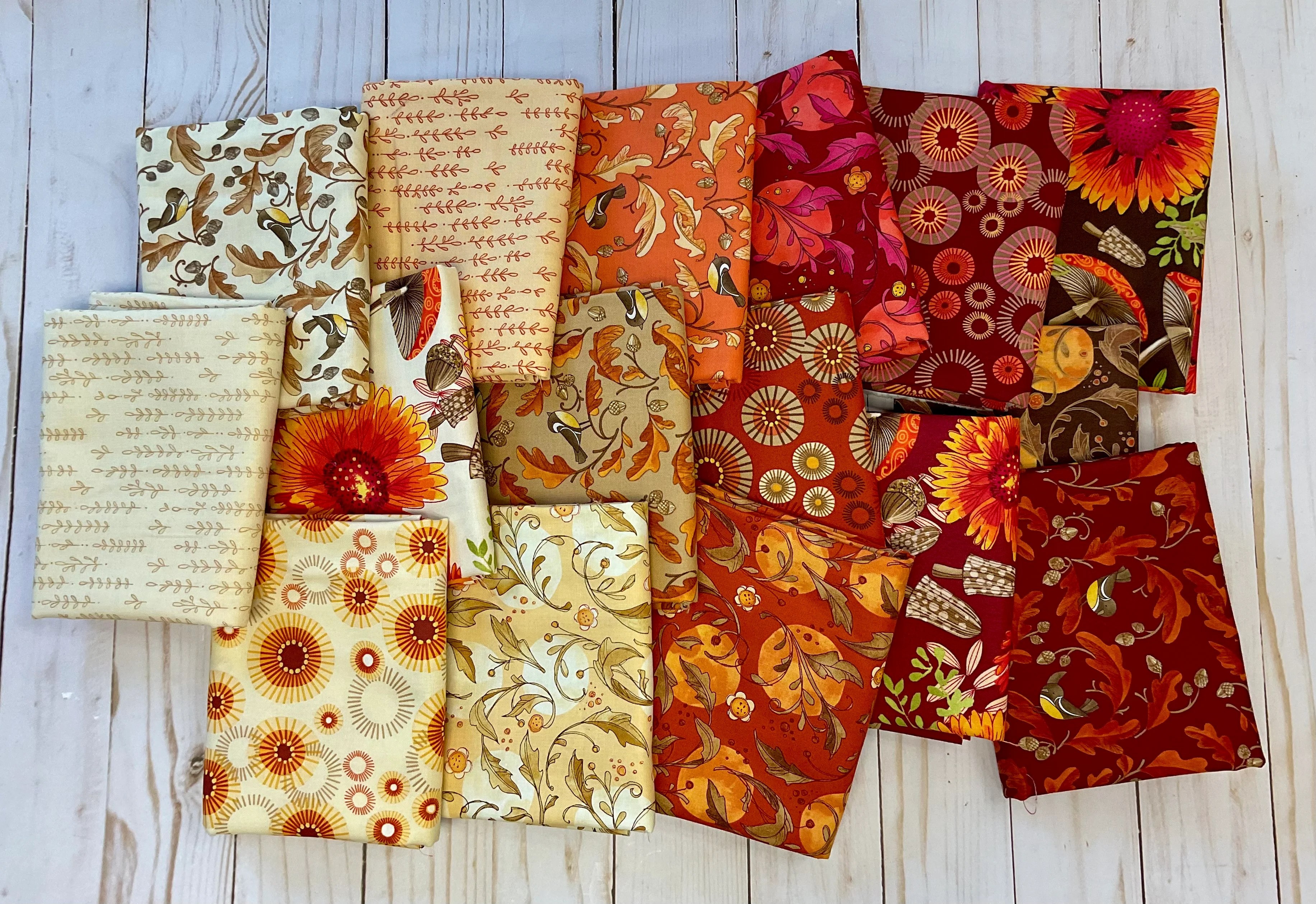 Fall Frolic Half Yard Bundle (16) Curated - Image 2