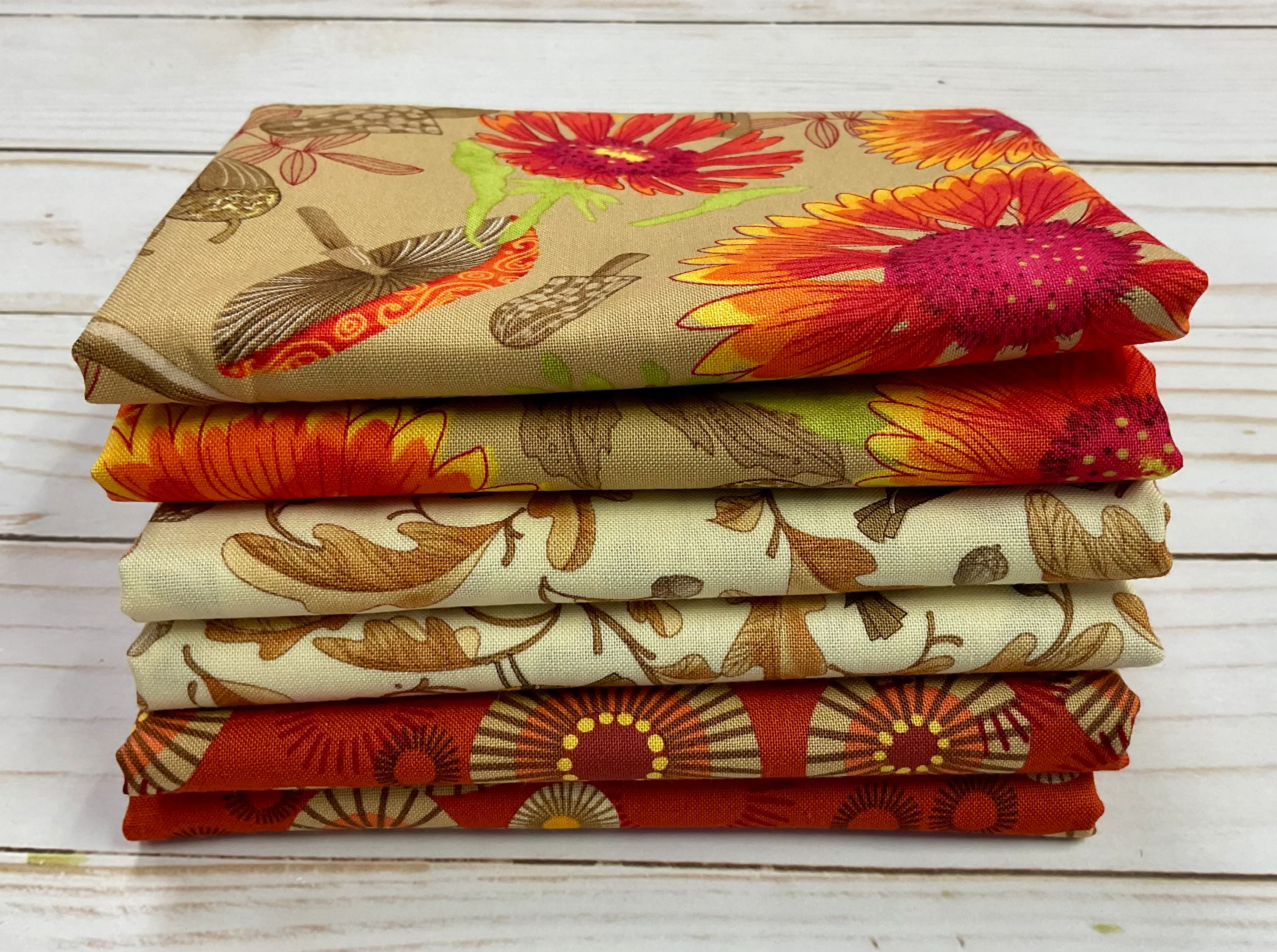 Forest Frolic Mini Half Yard Bundle (3) Caramel