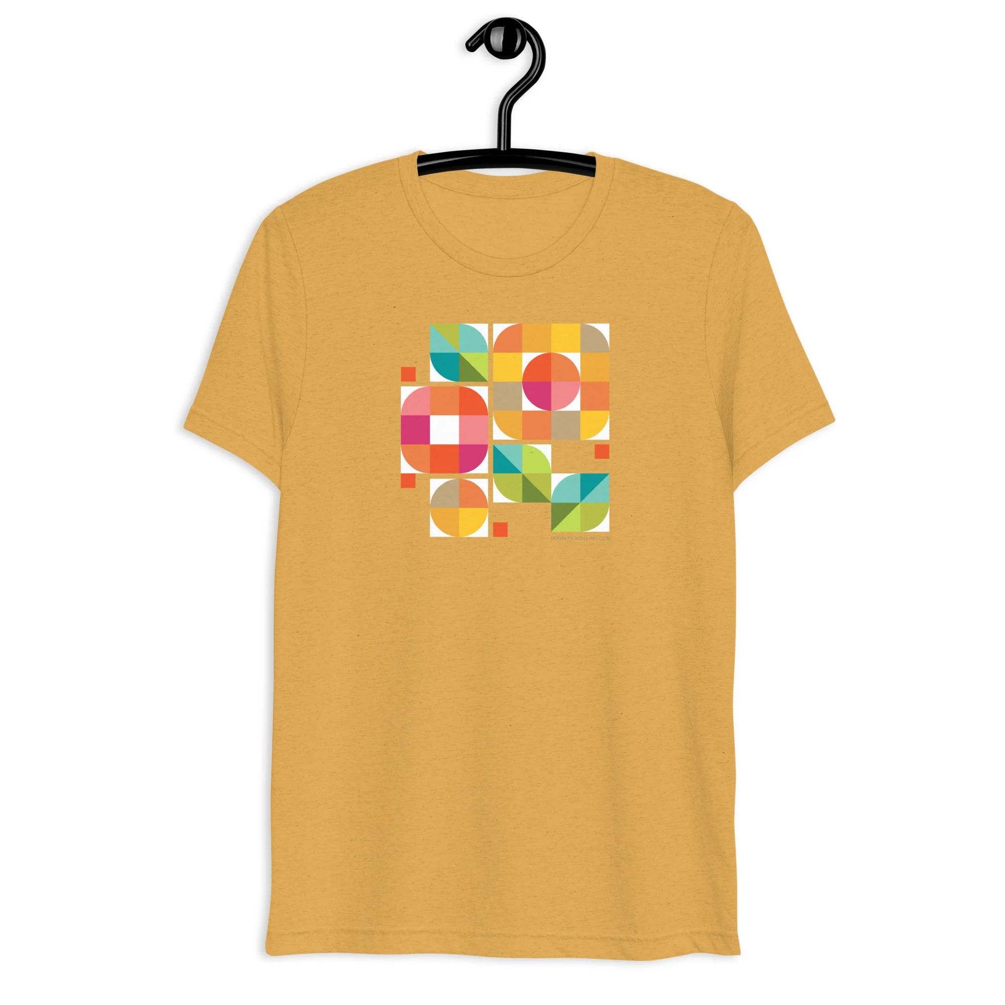 Mod Flower Box California Sunshine palette Short sleeve t-shirt - Image 4