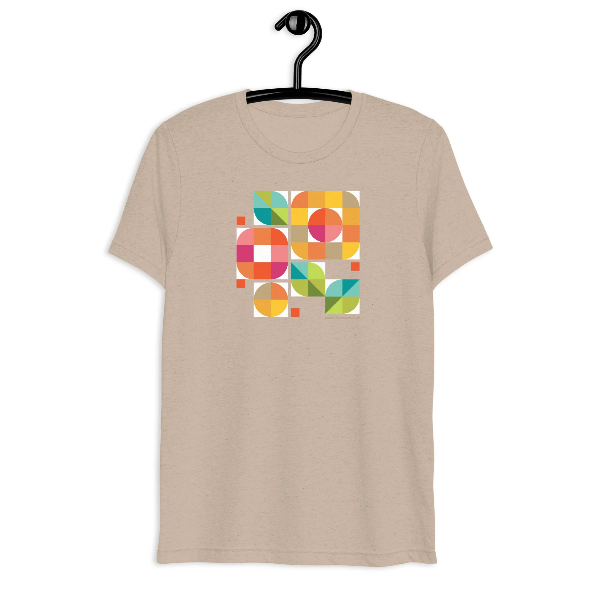Mod Flower Box California Sunshine palette Short sleeve t-shirt - Image 5