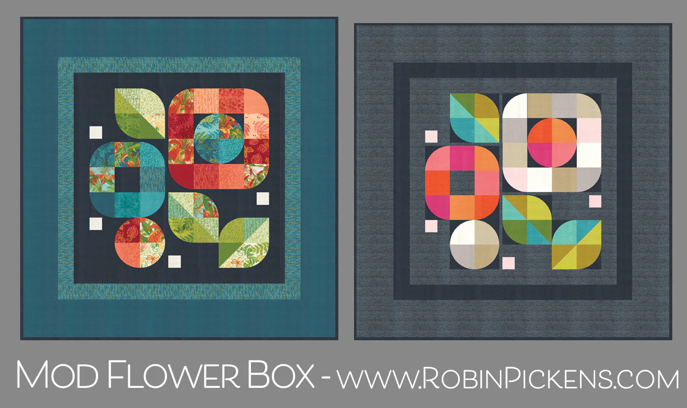 Mod Flower Box quilt pattern digital PDF - Image 7