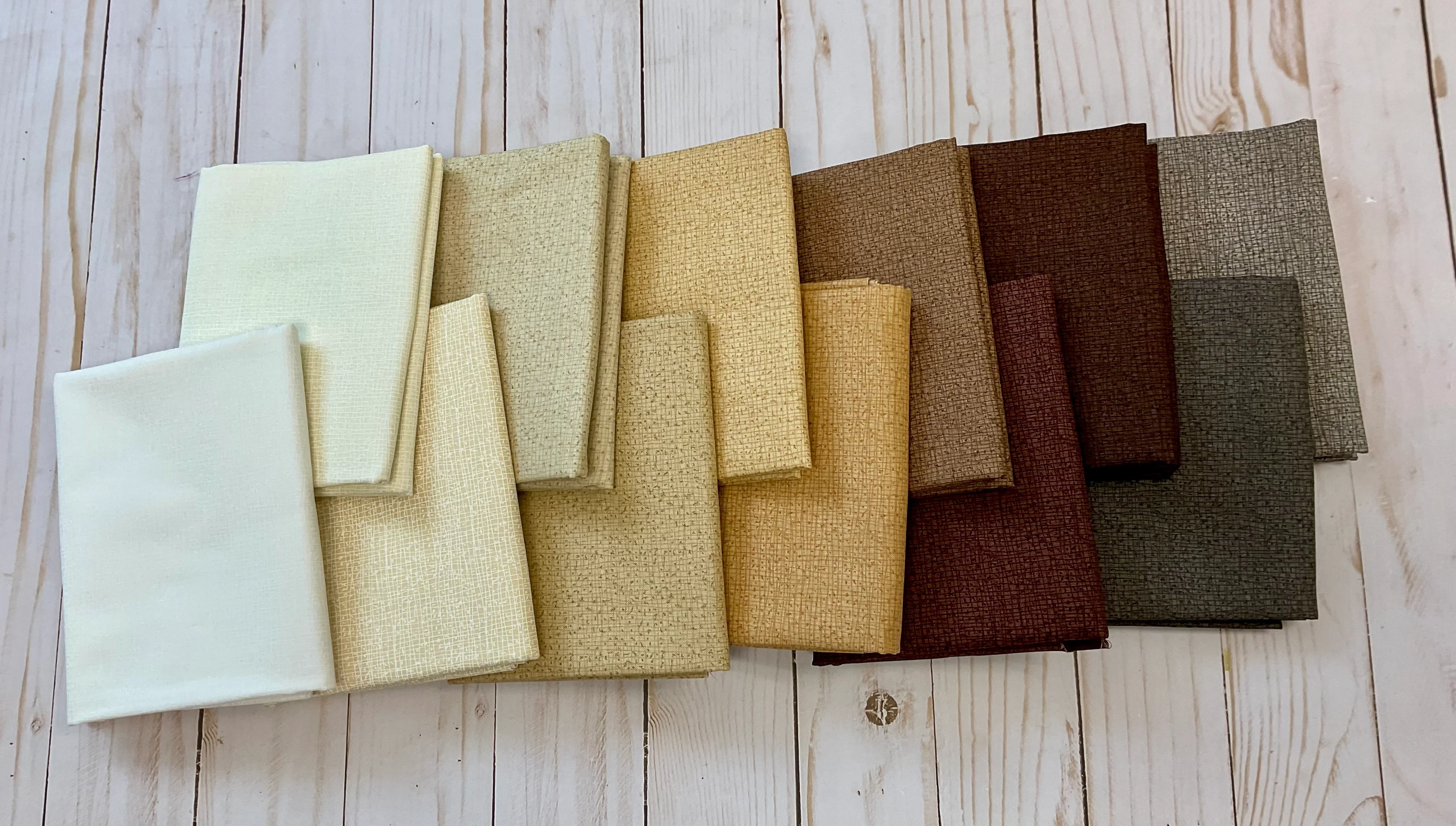 Natural Half Yard Bundle (12) - Image 2