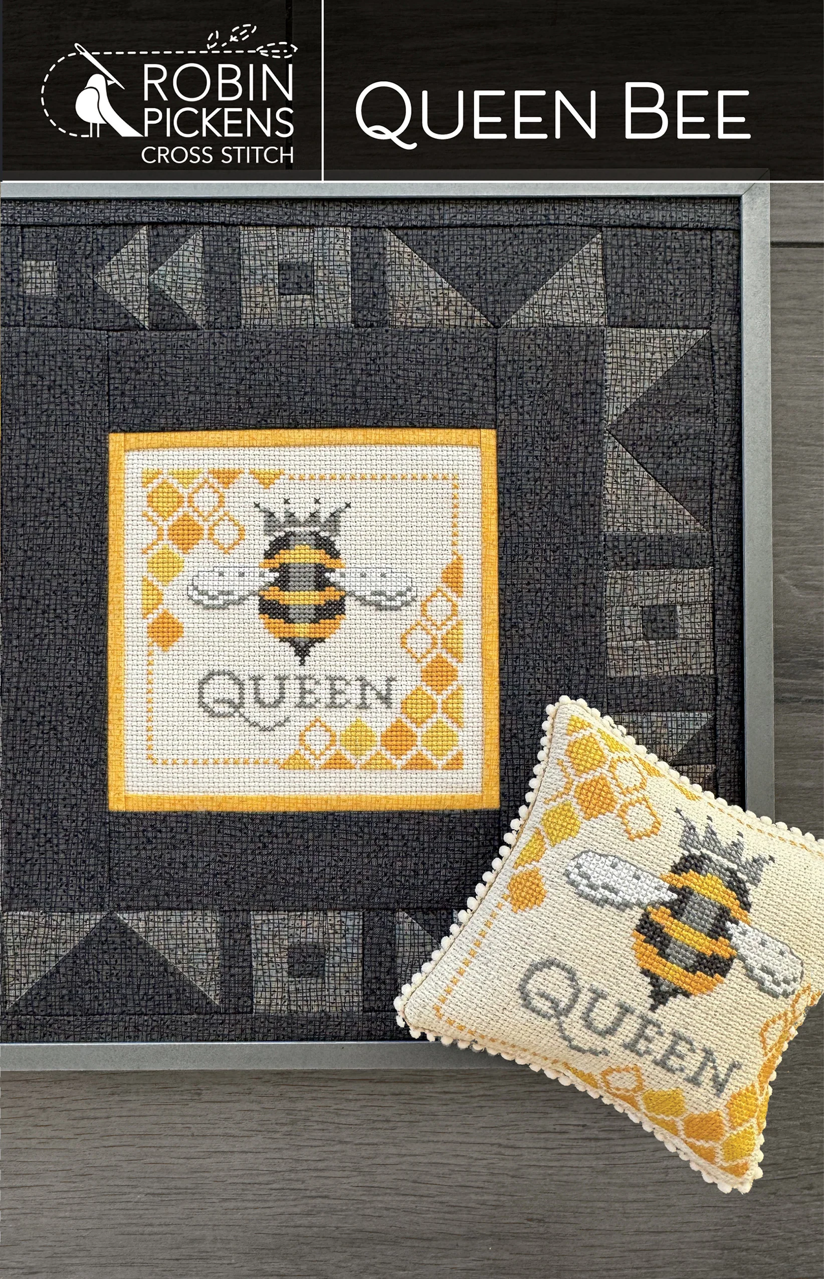Queen Bee, printed pattern