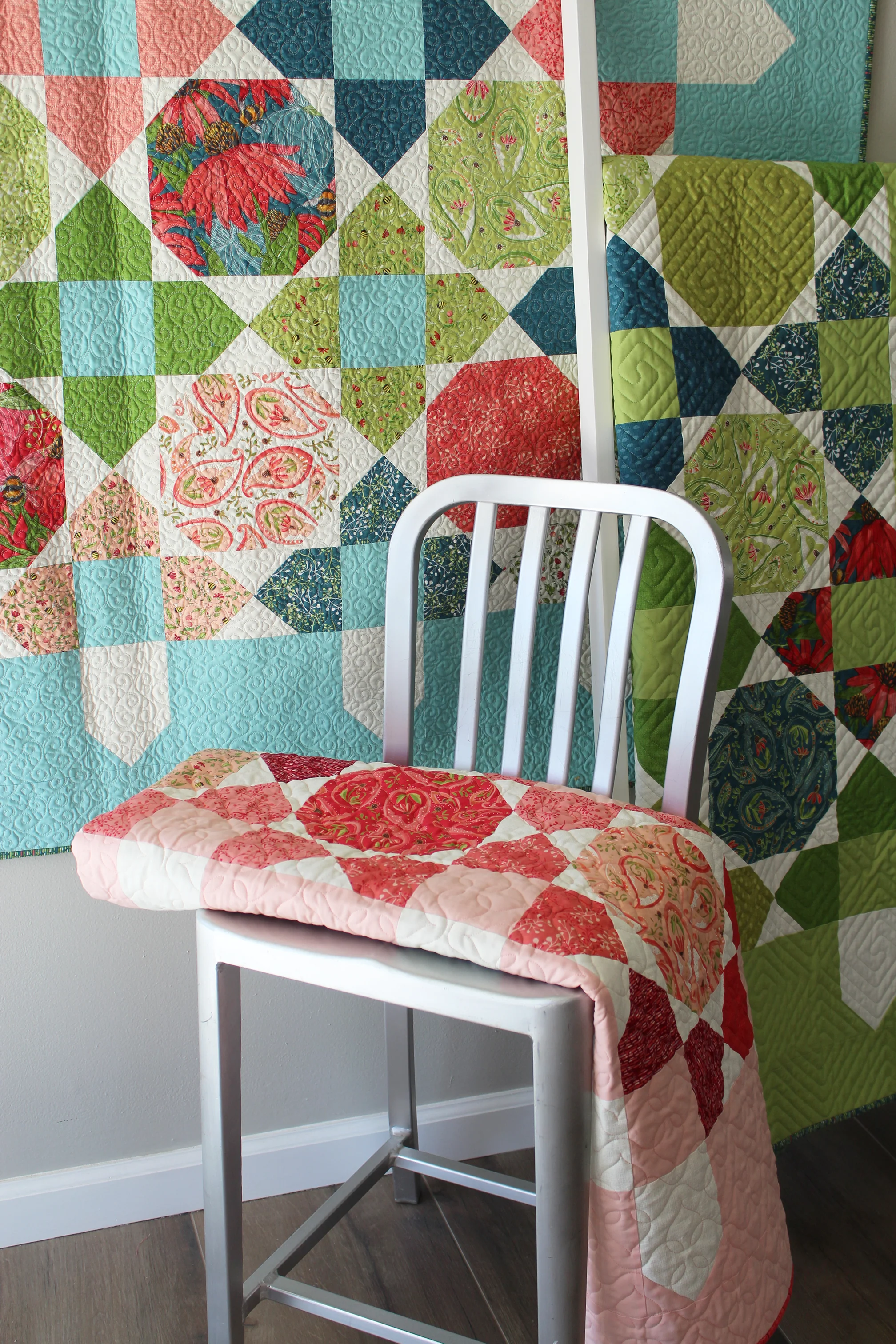 PICKET Digital PDF Quilt Pattern by Robin Pickens - Large or Lap, Fat Quarters or Layer Cake Precuts - Image 9