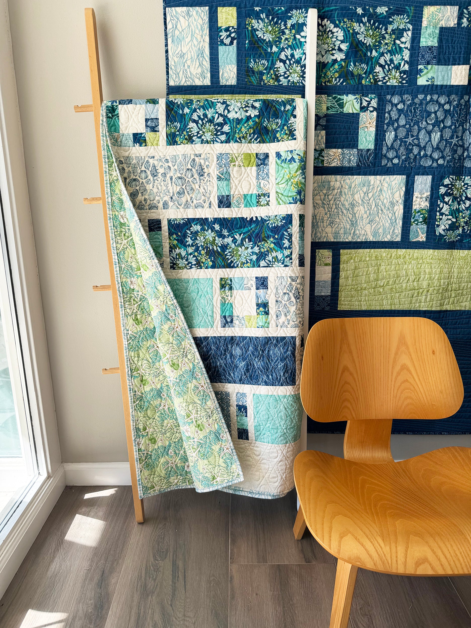 TOKYO TERRACE Digital PDF Quilt Pattern / Twin and Lap size / Easy Fast Quilt - Image 3