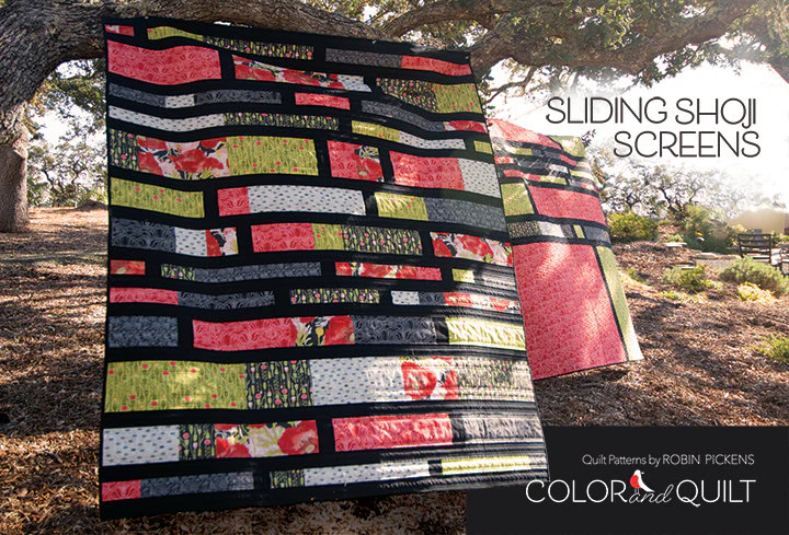Sliding Shoji Screens (updated 2023) PDF Quilt Pattern by Robin Pickens - Image 4