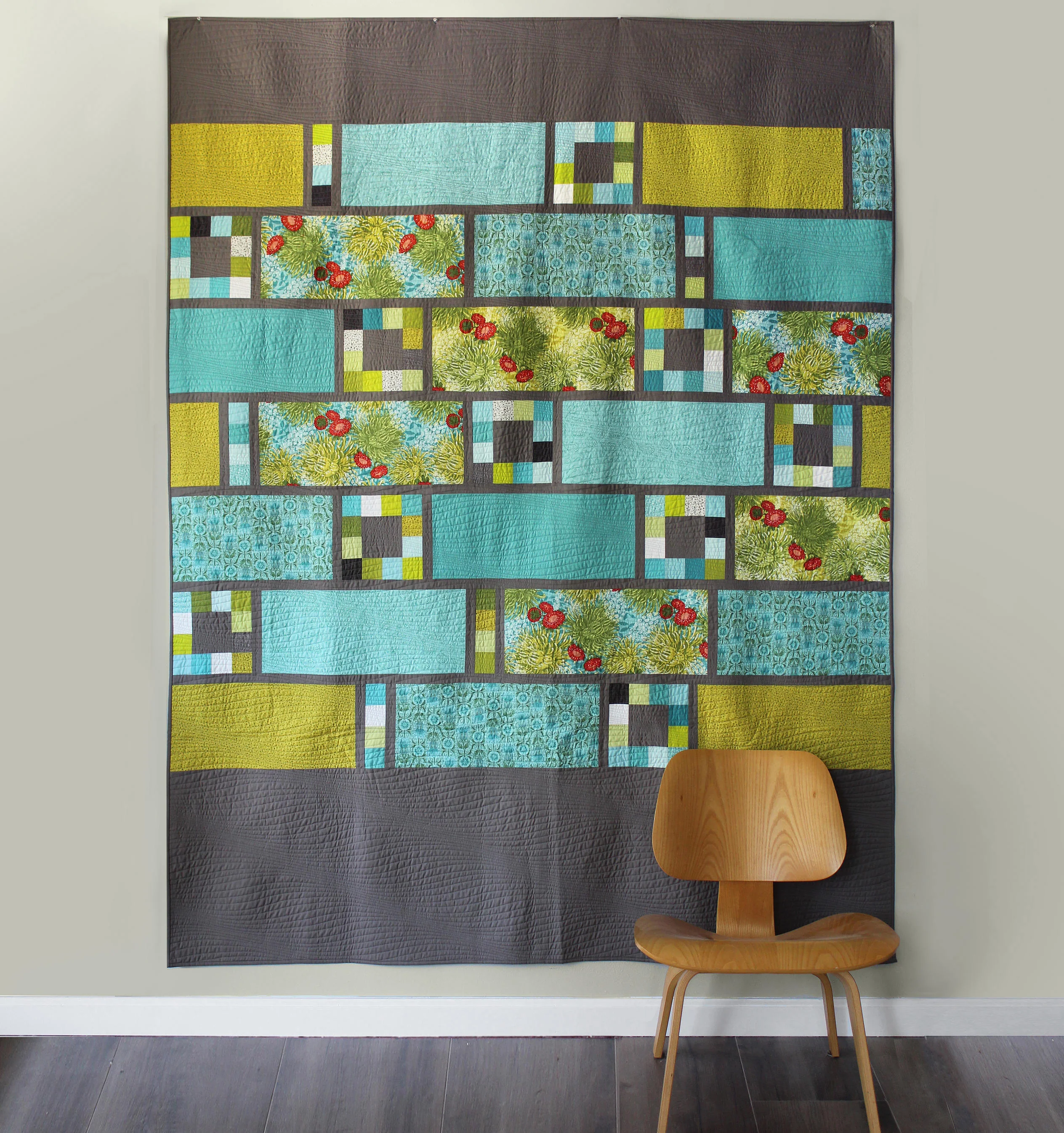 TOKYO TERRACE Quilt Pattern (printed booklet) by Robin Pickens /Twin and Lap - Image 5