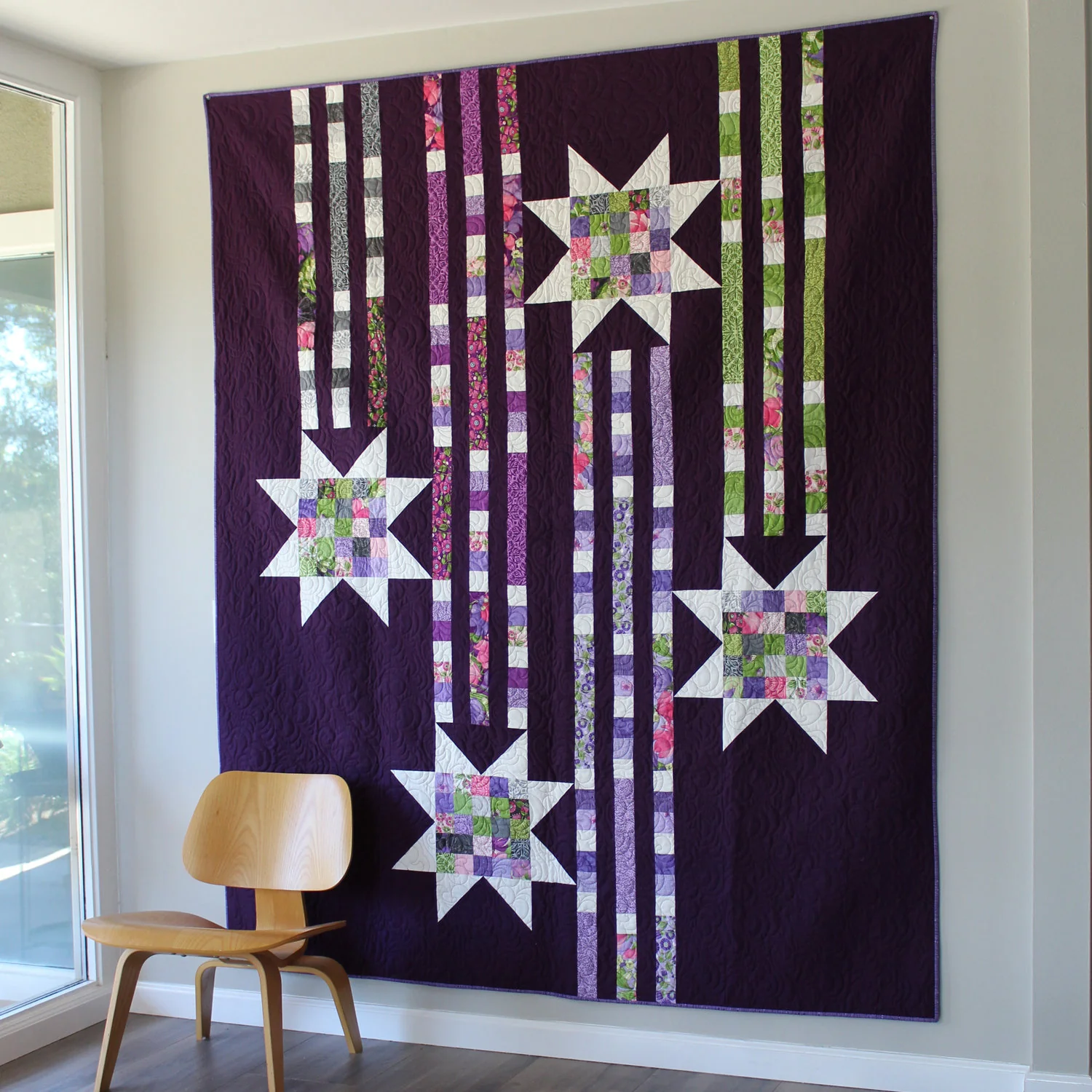 SHOWERING STARS (printed booklet) Quilt Pattern by Robin Pickens - Image 4