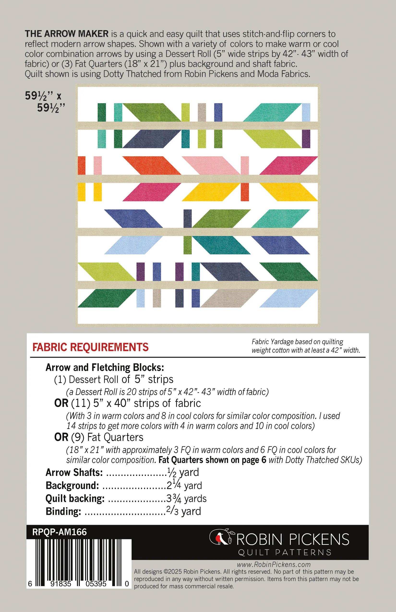 The Arrow Maker digital PDF quilt pattern - Image 2