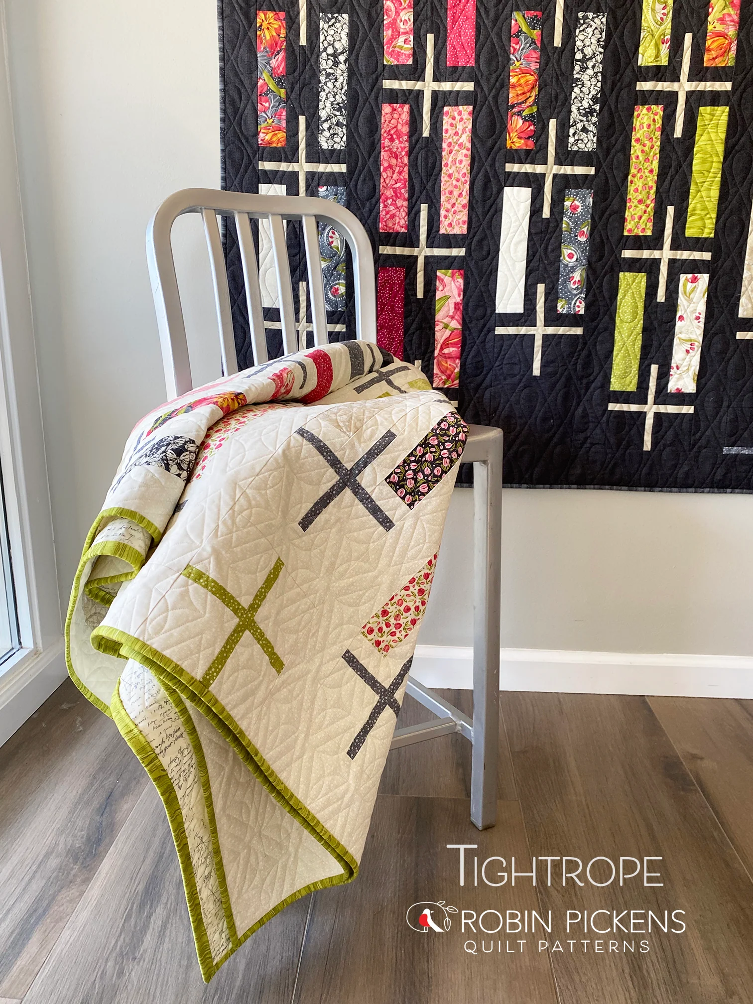 TIGHTROPE digital PDF download pattern, Lap/Wall or Large - Image 5