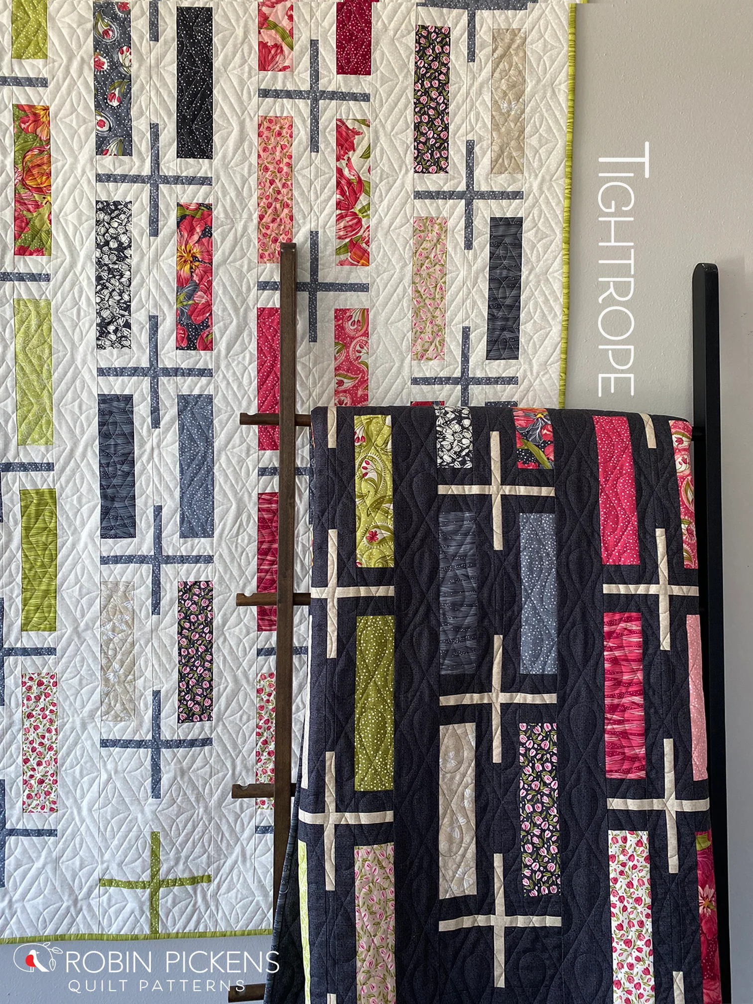 TIGHTROPE digital PDF download pattern, Lap/Wall or Large - Image 6