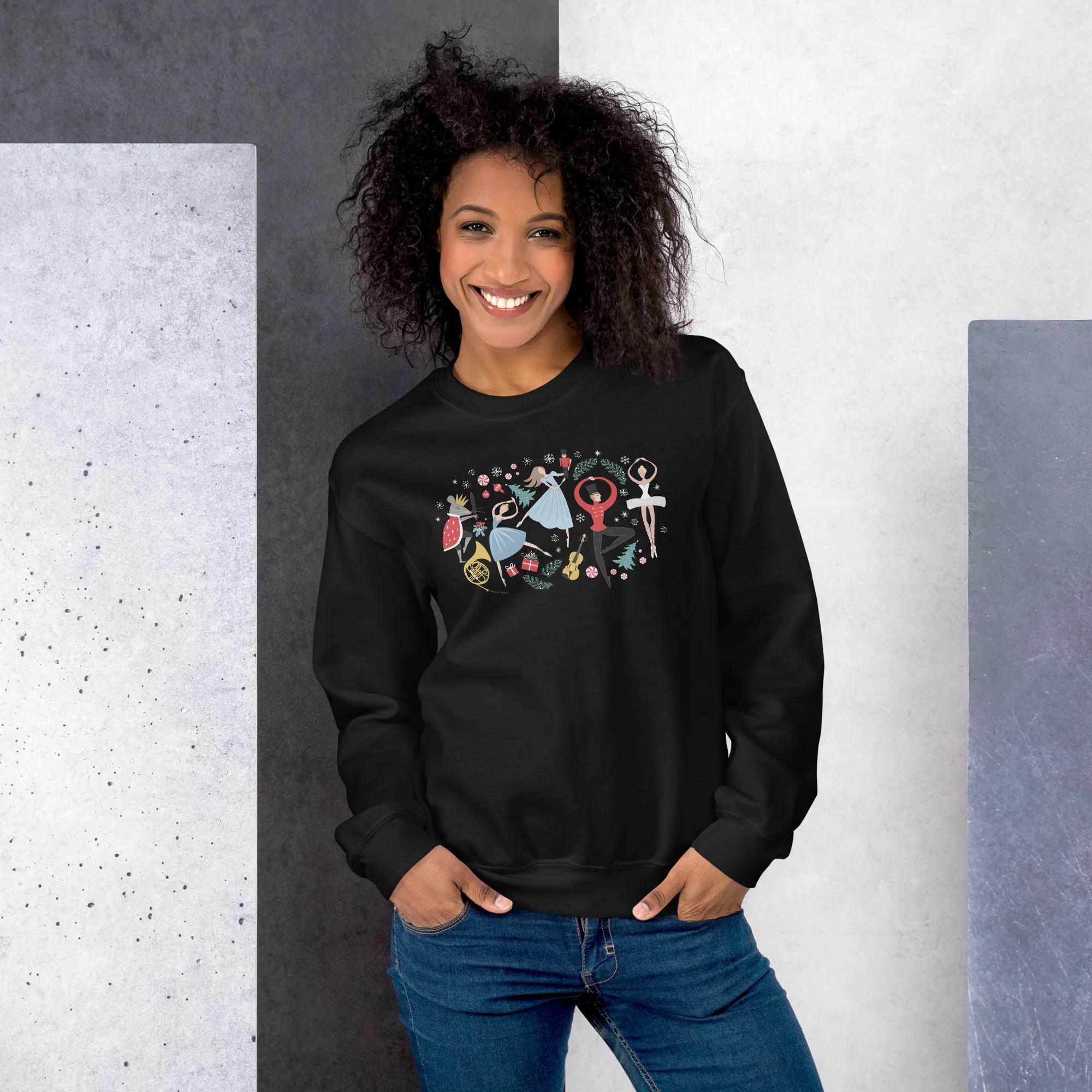 Clara's Nutcracker Ballet Unisex Sweatshirt - Image 2
