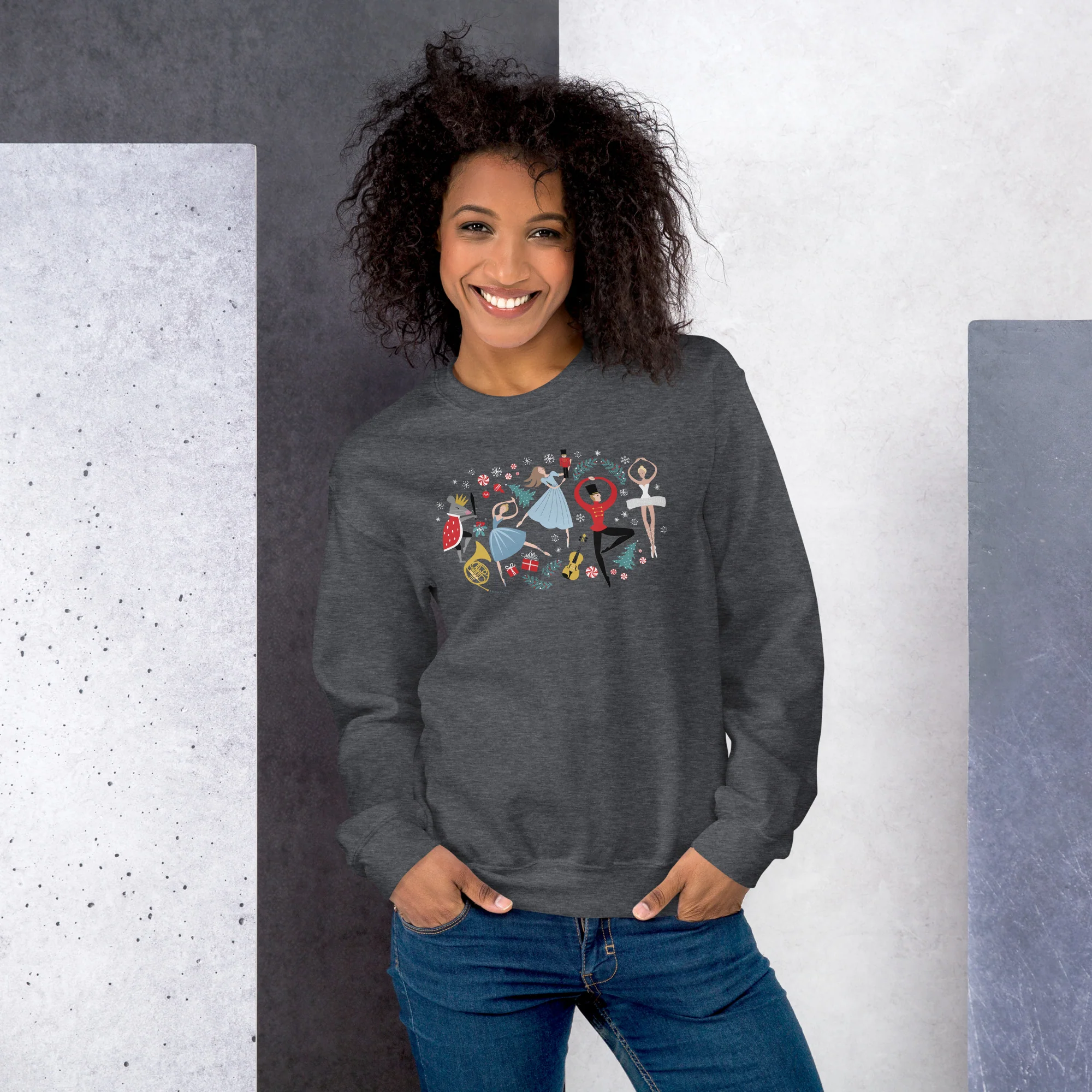 Clara's Nutcracker Ballet Unisex Sweatshirt - Image 6