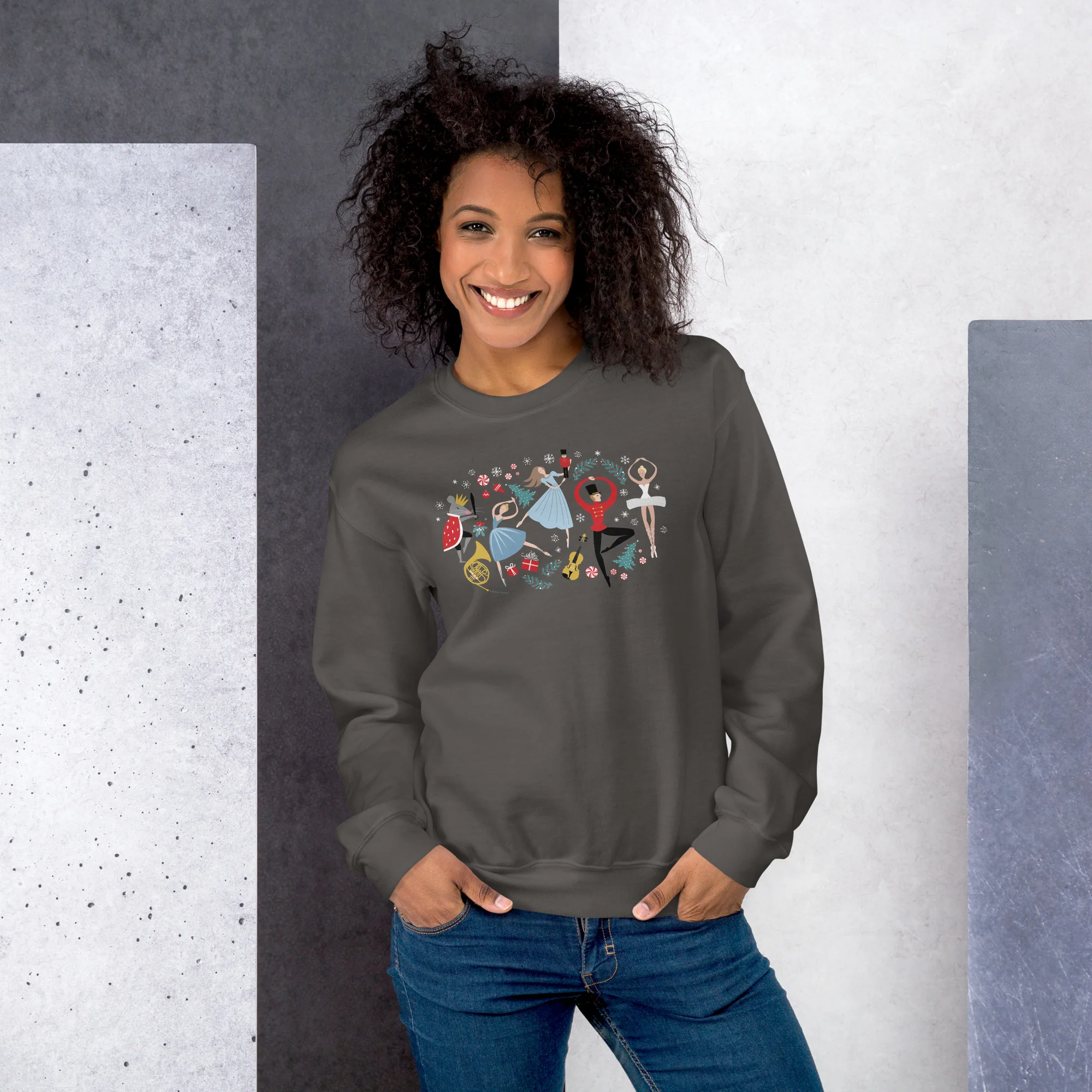 Clara's Nutcracker Ballet Unisex Sweatshirt - Image 7