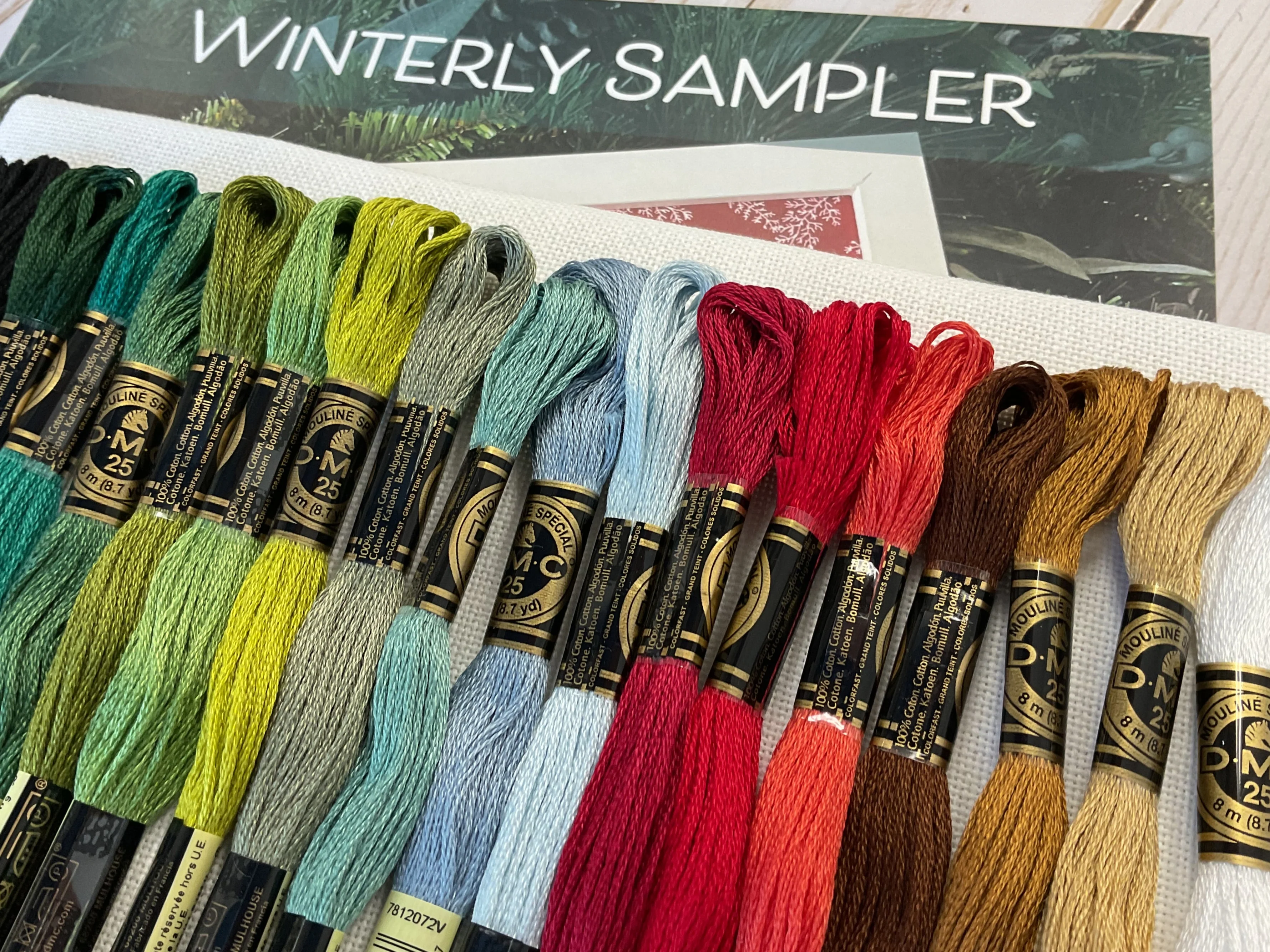 Winterly Sampler Cross Stitch Kit - Image 4